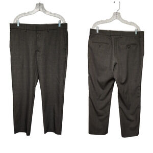 Perry Ellis Portfolio Men's Modern Fit Straight Leg Dress Pants Size 36X30